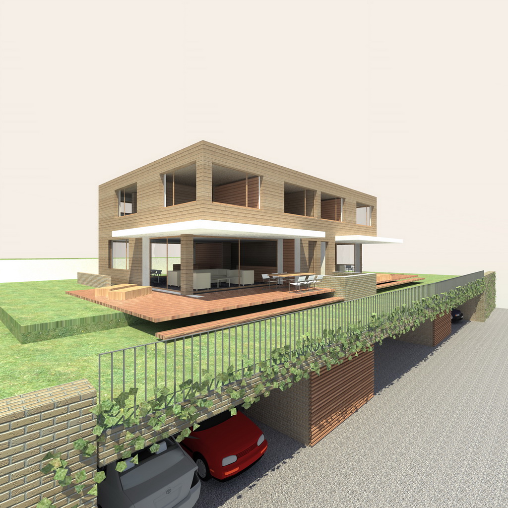 Doppelhaus Home Visualisierung B1