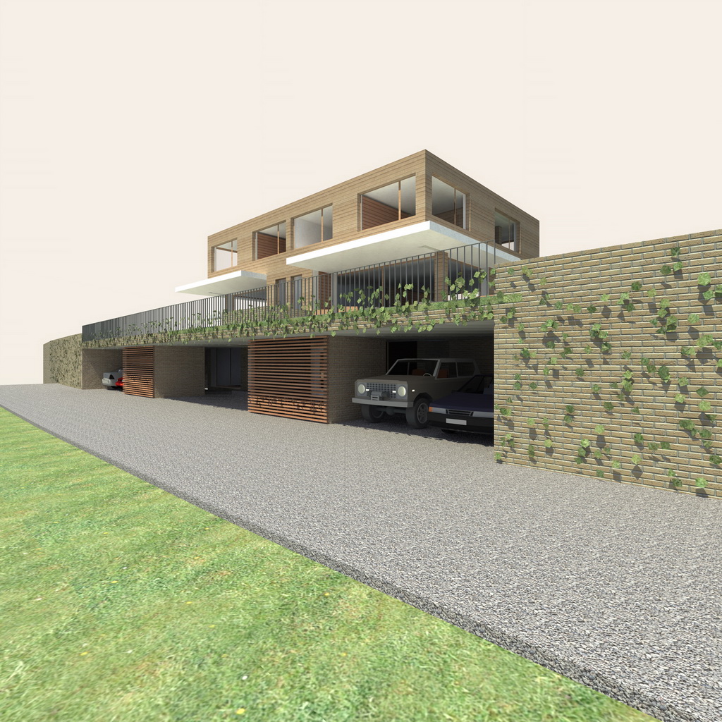 Doppelhaus Home Visualisierung B3
